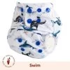 Swim Cover - Whale Tale -Umweltfreundlicher Windel Geschäft 15615