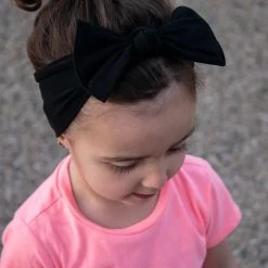Children's Headband - Basic Black -Umweltfreundlicher Windel Geschäft 2140