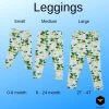 Leggings - Lemon Drops -Umweltfreundlicher Windel Geschäft 2204