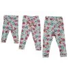 Leggings - Aqua Floral -Umweltfreundlicher Windel Geschäft 2274