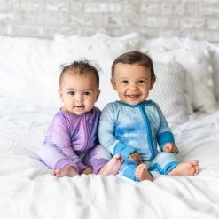 Blue Watercolor Baby & Toddler Bamboo Viscose Zippy -Umweltfreundlicher Windel Geschäft 4150