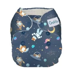 All Good Cats Go To Space - GroVia Newborn AIO