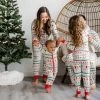 Fair Isle - Women's Bamboo Viscose Pajama Set -Umweltfreundlicher Windel Geschäft 6385
