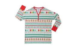 Fair Isle - Women's Bamboo Viscose Pajama Set -Umweltfreundlicher Windel Geschäft 6413