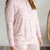 Pastel Rainbows Women's Bamboo Viscose Pajama Top -Umweltfreundlicher Windel Geschäft 8095