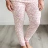 Pastel Rainbows Women's Bamboo Viscose Pajama Pants