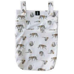 SIGNATURE™️ - Double Pocket Wet Bag - Neutral Nature Tiger