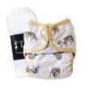 *NEW* LKC One-Size Cover System - Neutral Nature Tiger -Umweltfreundlicher Windel Geschäft 8201