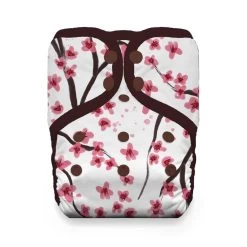 Natural One Size Pocket Diaper - Sakura