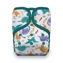 Natural One Size Pocket Diaper - Modern Jurassic