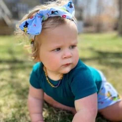 Children's Headband - Under Construction -Umweltfreundlicher Windel Geschäft 9714